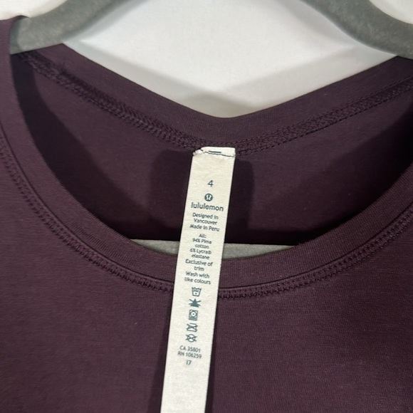 Lululemon Black Cherry Cinch It Dress - Picture 7 of 8